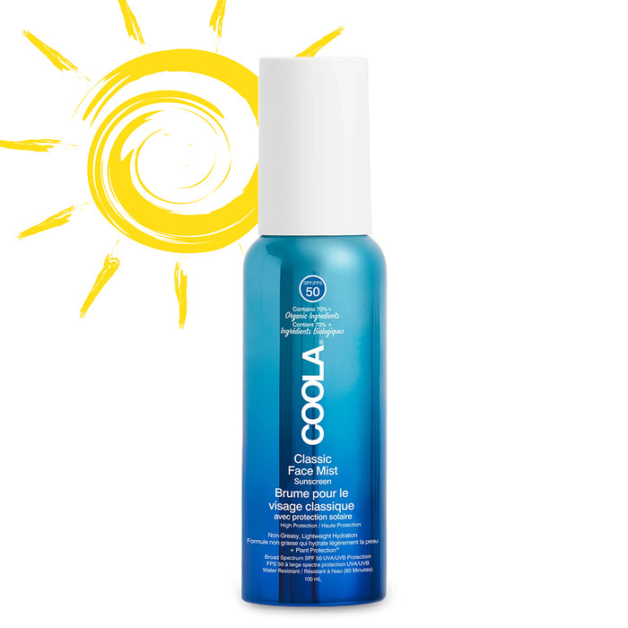 COOLA Classic Face Sunscreen Mist SPF50 - 100ml