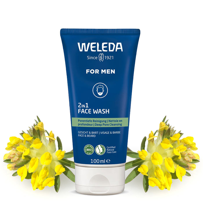 Weleda Men's 2 in 1 Face Wash 100ml