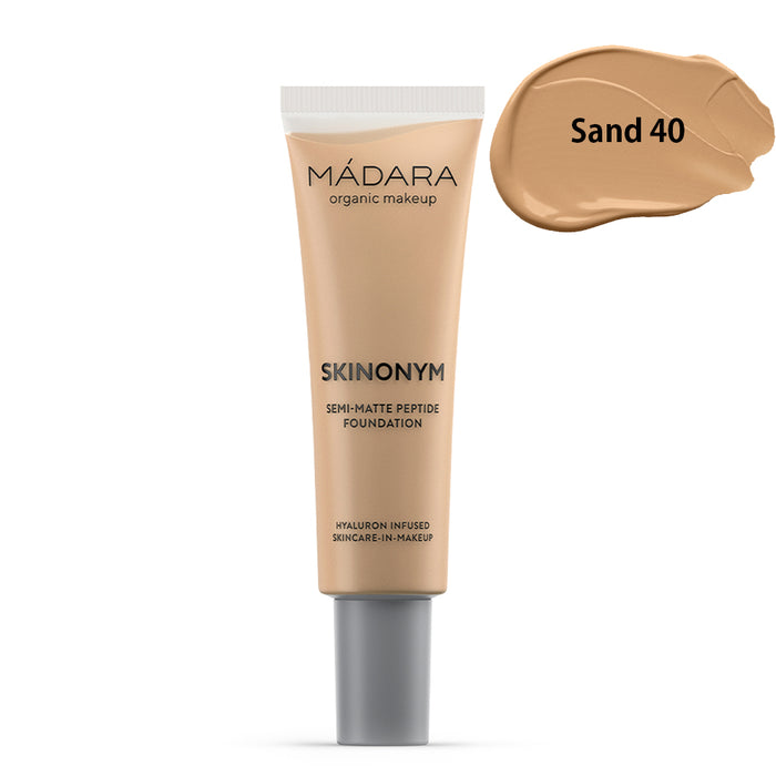 Madara Skinonym Semi-Matte Peptide Foundation Sand 30ml